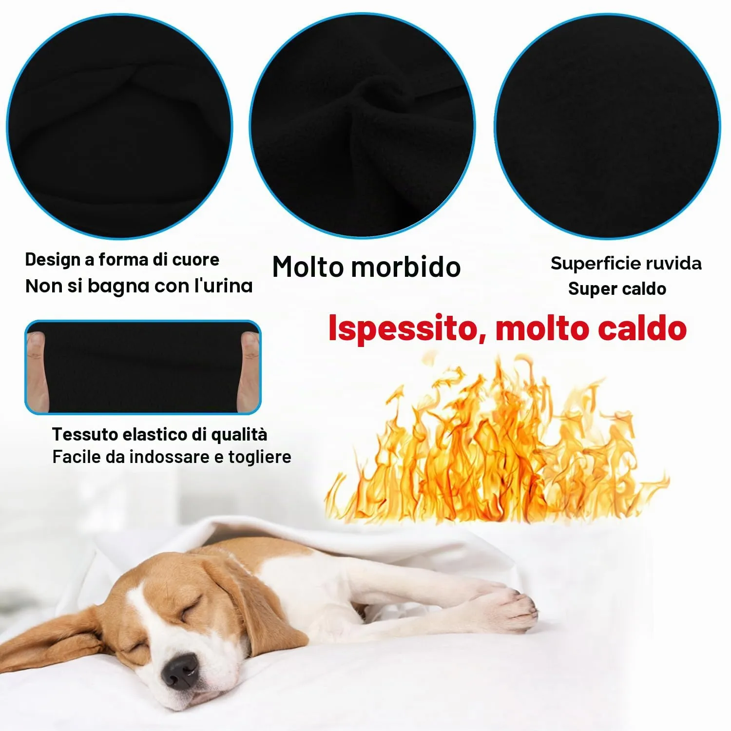 HuaLiSiJi Maglione cane di grandi dimensioni, felpa grande cane, maglione bulldog francese pullover per cani, caldo e leggero, consistenza morbida, elastico facile da indossare, colori vivaci (5XL - immagine 2
