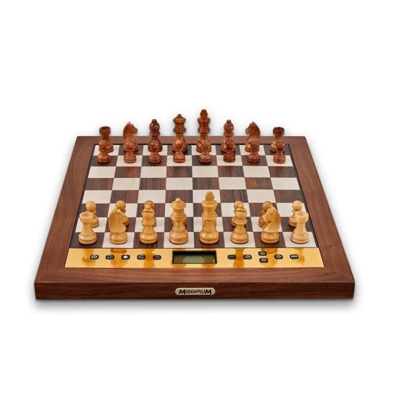 Set da scacchi Millennium The King Performance M830 Legno LED Magnetico - immagine 1