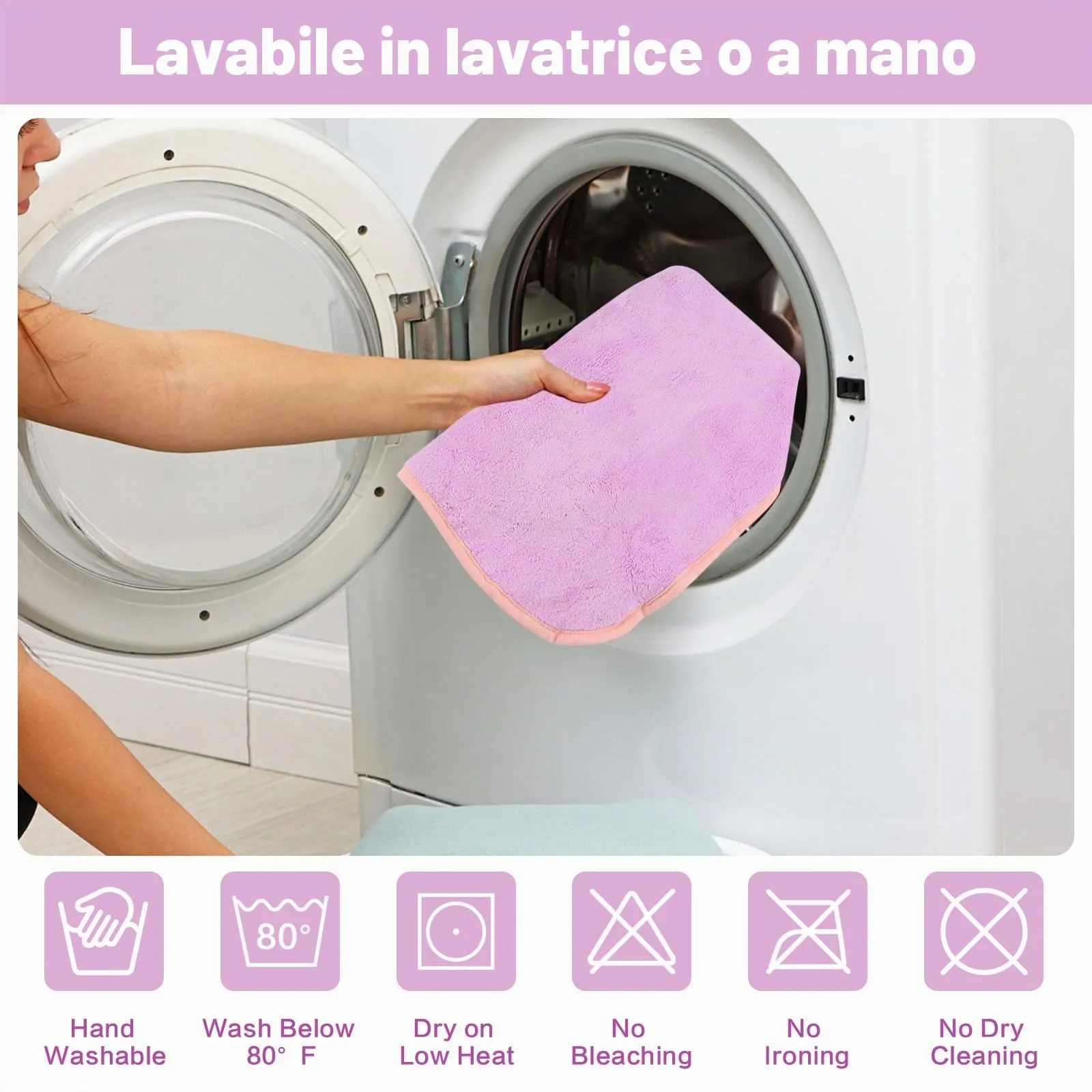 Fnaobai Accappatoio per cani e gatti, ad asciugatura rapida, accappatoio con cappuccio, collare regolabile e cinghia per la pancia, per piscina e spiaggia (viola, XS) - immagine 5