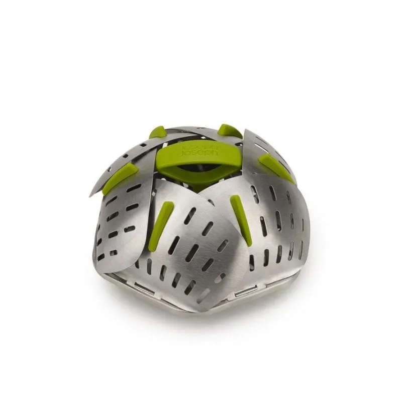 Cestello per cottura a vapore Joseph Joseph Bloom Steel pieghevole in acciaio inox - immagine 1