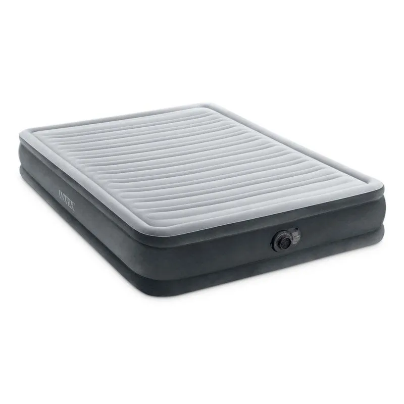 Materasso gonfiabile INTEX 67770ND doppio con pompa integrata 152x203x33 cm - immagine 1