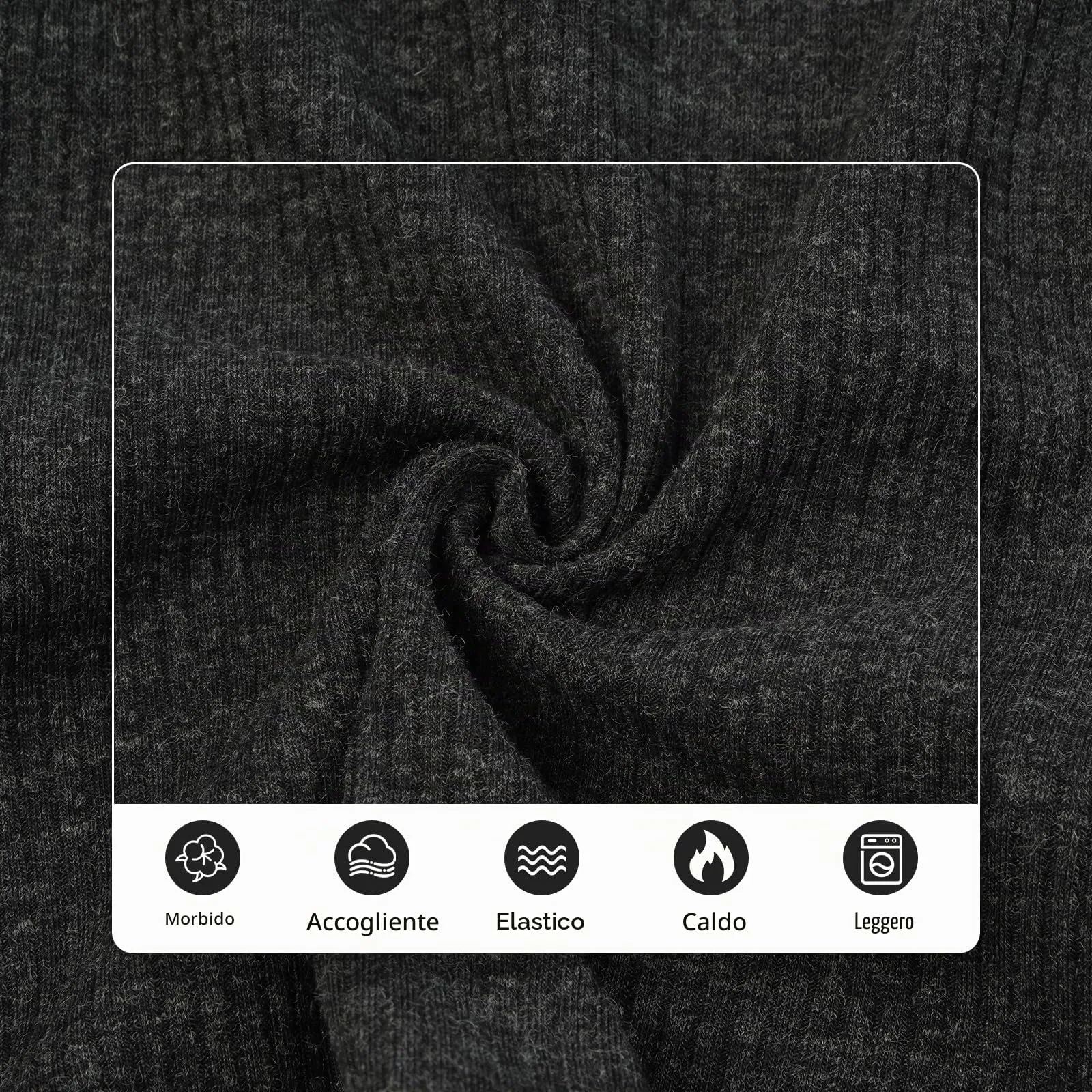 Felpe per cani levriero, maglione a collo alto per cani, grande, lavorato a maglia, per levrieri e vestiti Lurcher (grigio, XL) - immagine 3