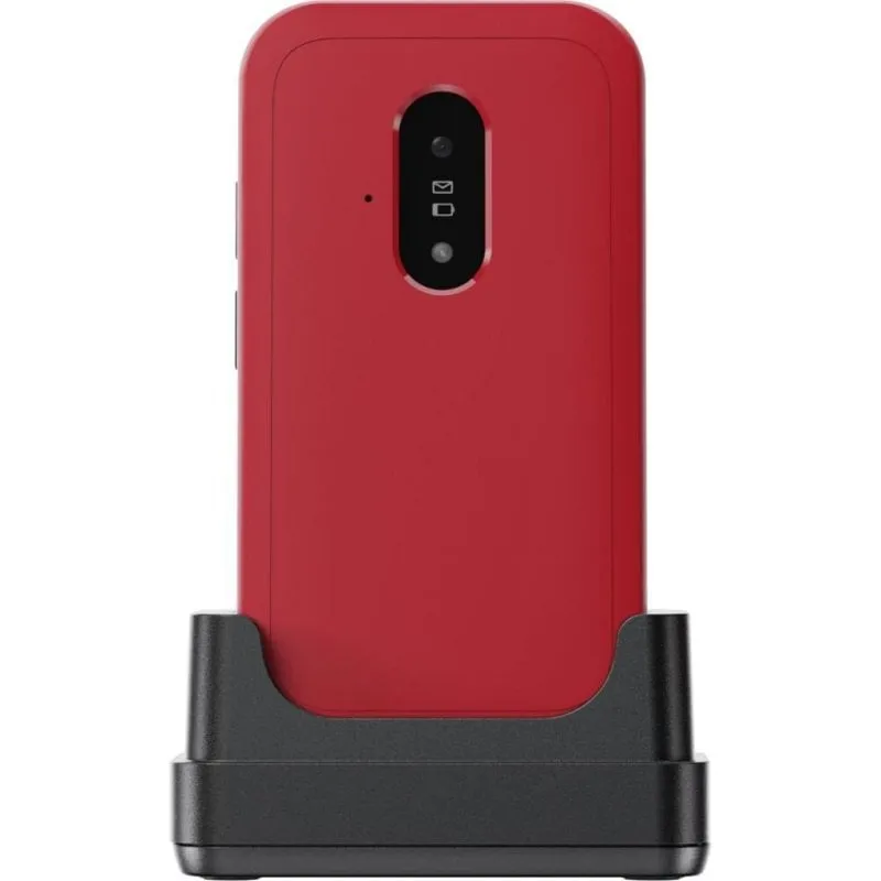 Telefono Doro Leva E22 Rosso Bianco 4G LTE 2.8" Bluetooth Tasti Grandi - immagine 1