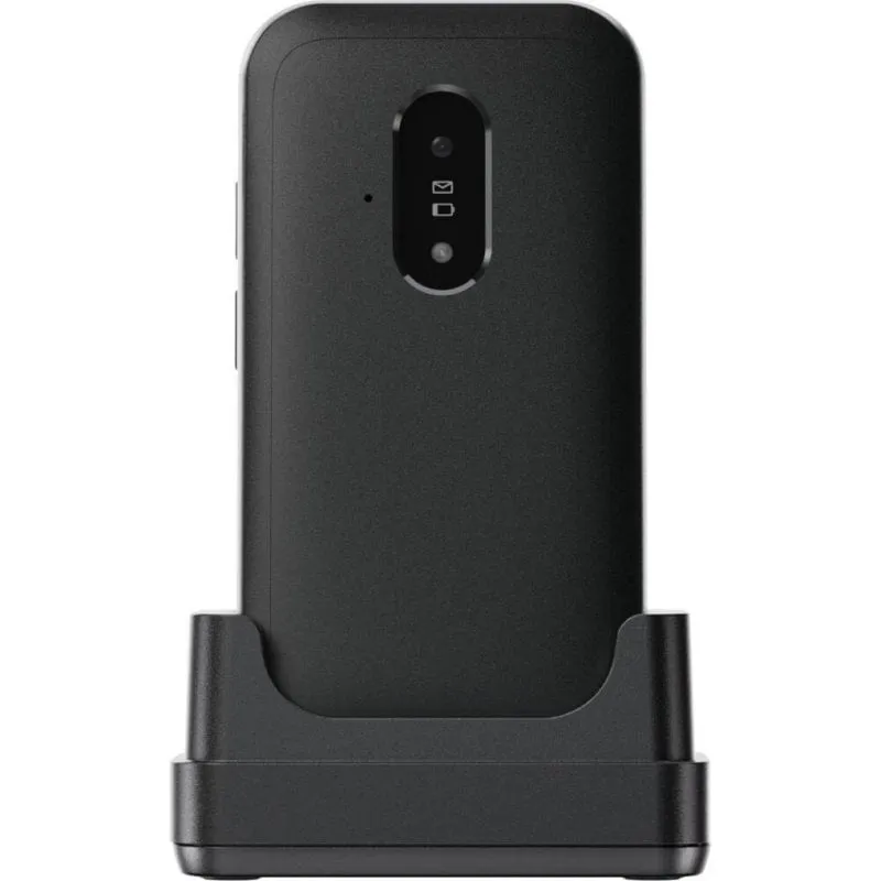 Doro Leva E22 4G 2,8" Telefono a conchiglia con base di ricarica Nero - immagine 1
