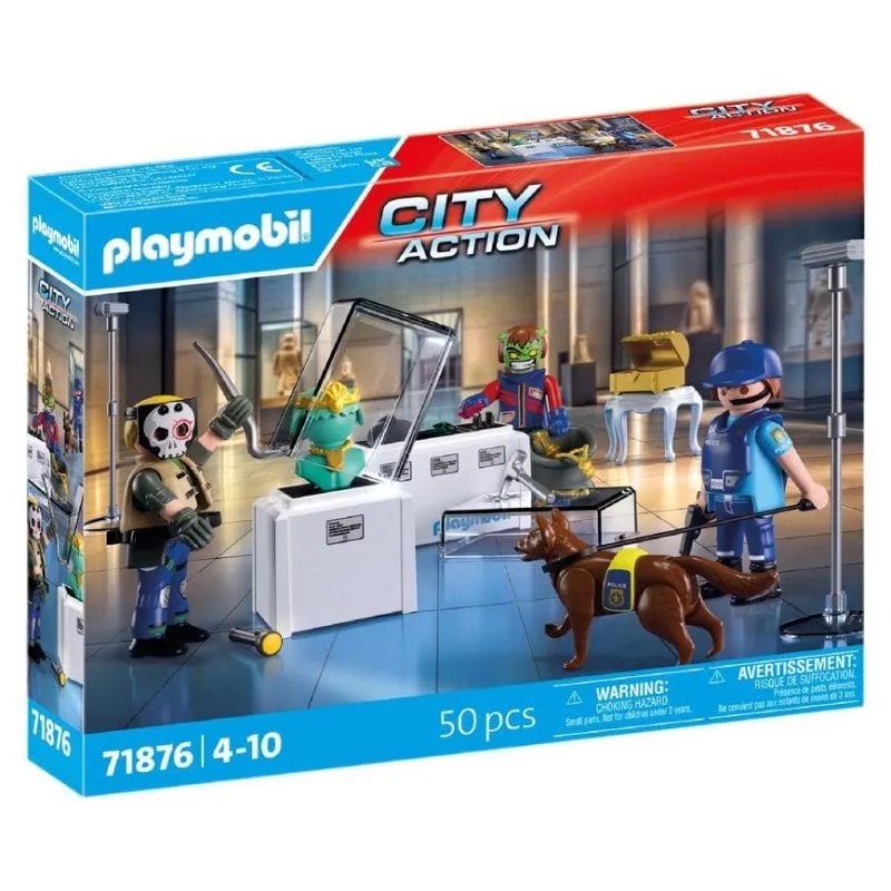 Set Playmobil City Action 71876 Robo di Diamanti Multicolore 4 Figure - immagine 1