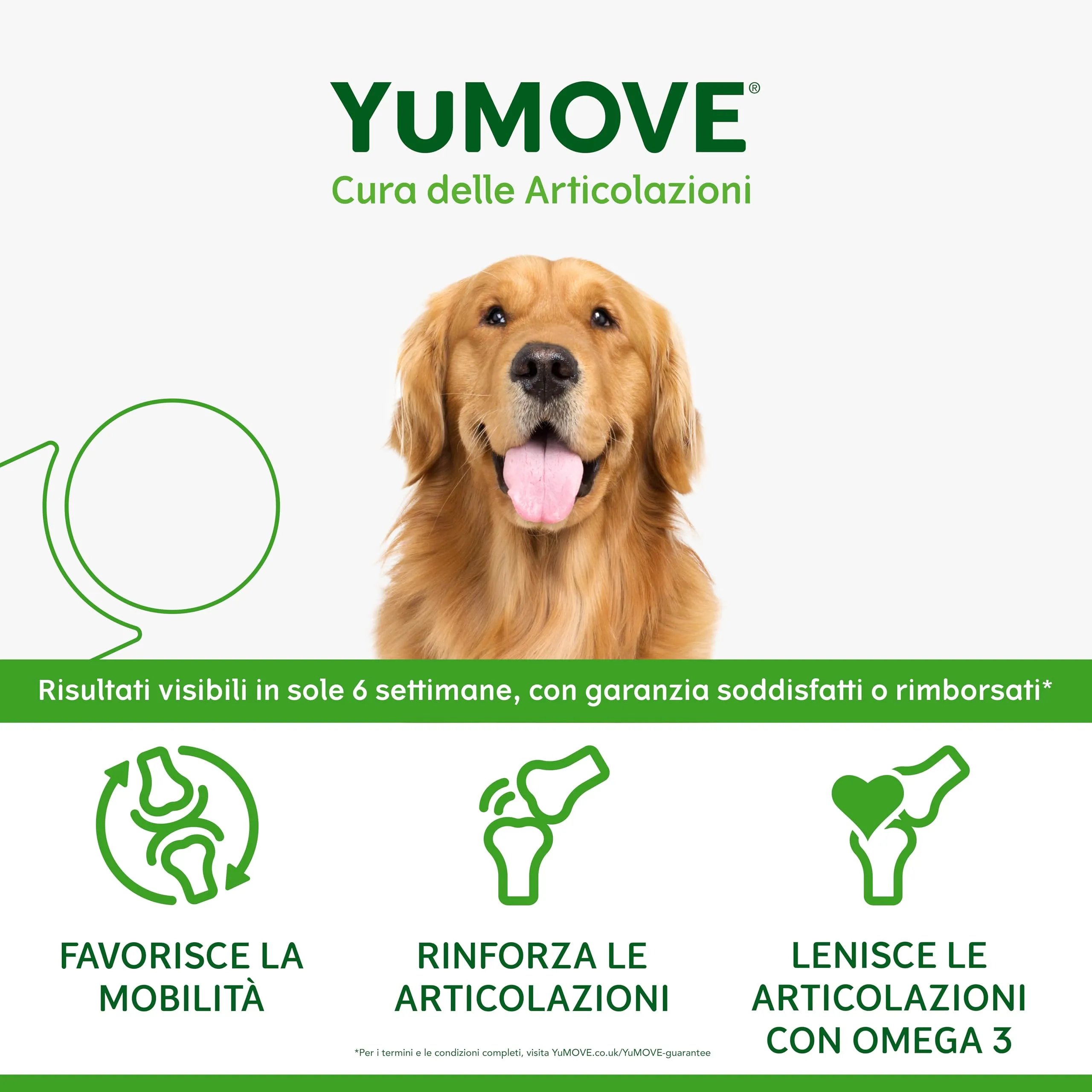 Yumove Integratore Articolazioni Cane 2-7 Anni – 120 Compresse ActivEase - immagine 4