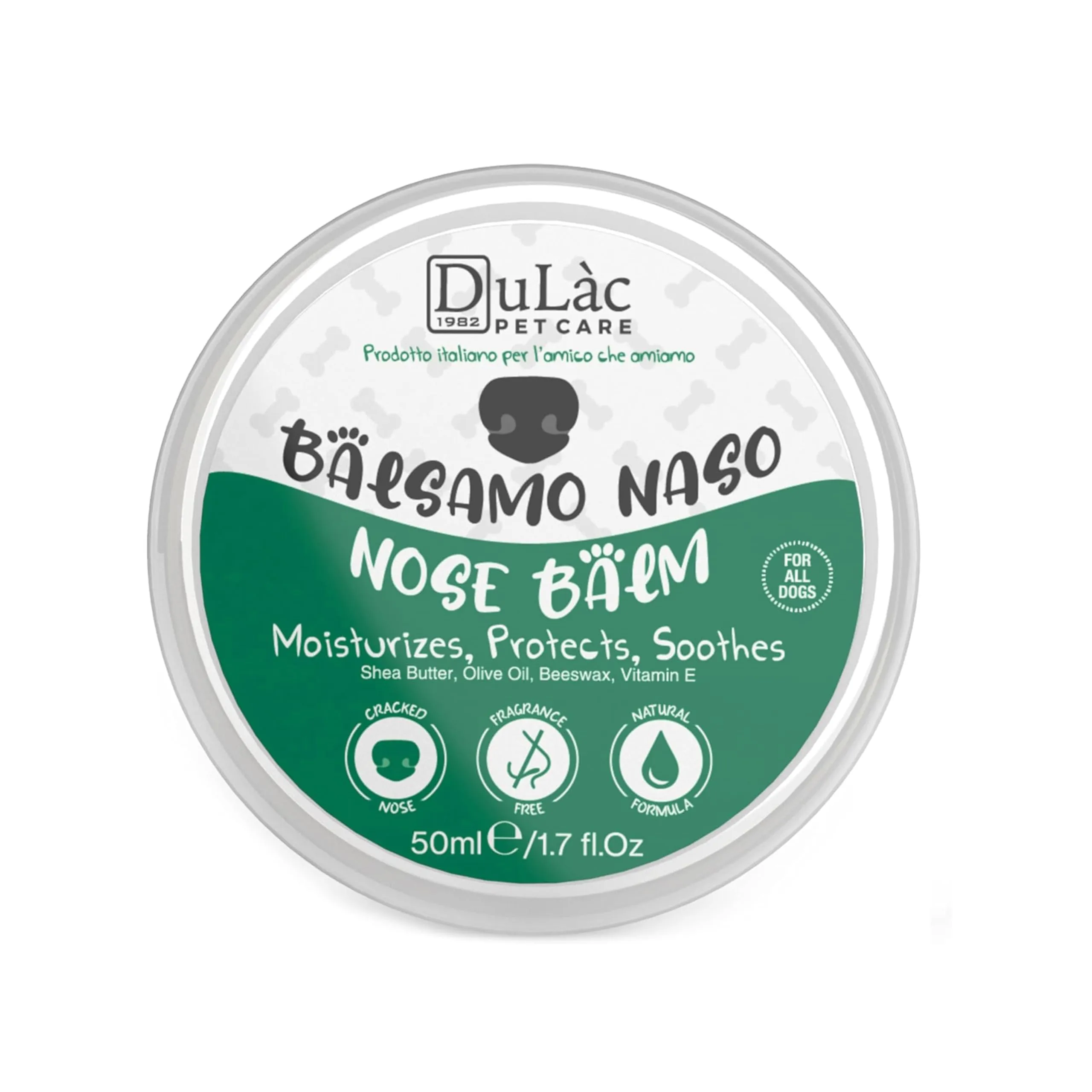 Dulac - Balsamo Naso Cane Idratante, Senza Profumo, 50 ml - immagine 1