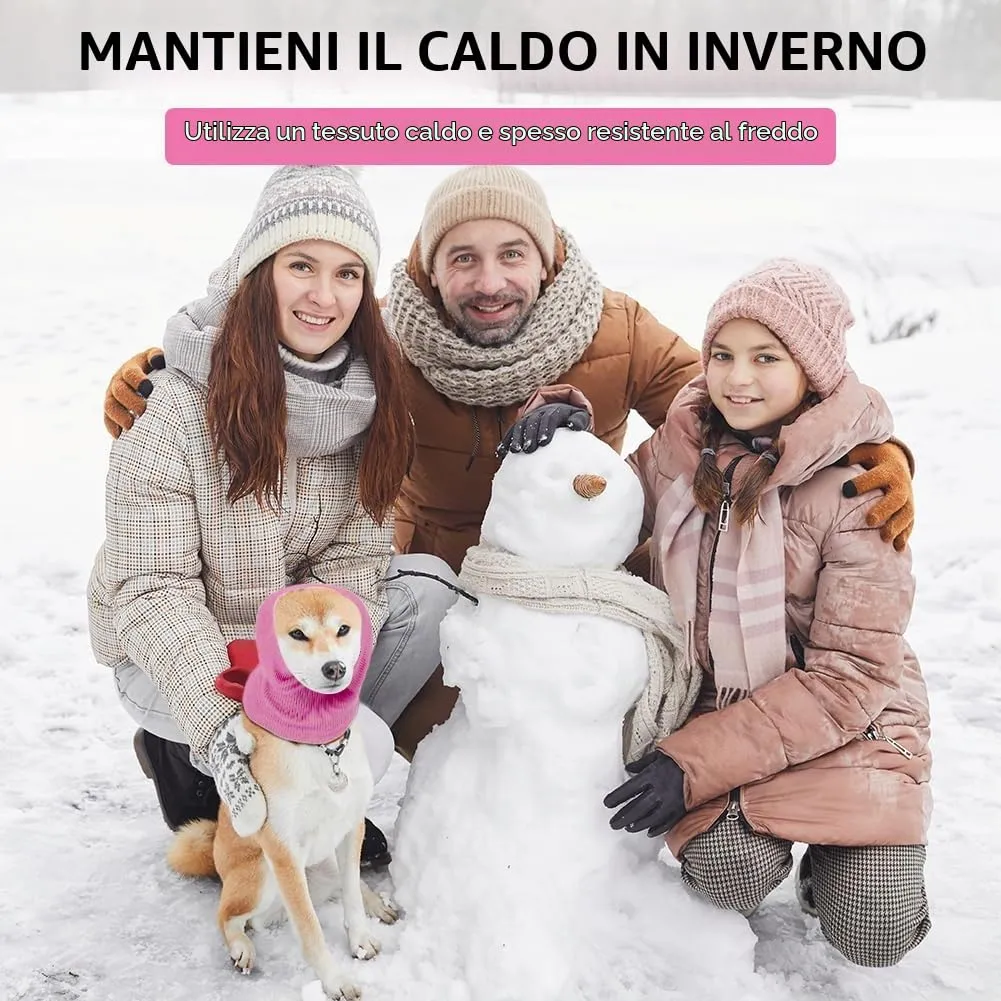 Aomig Paraorecchie per Cani,Scaldaorecchie per Cani e Collo con Cancellazione del Rumore Protezione, Scaldacollo e Orecchie per Alleviare l'ansia e Calmante, Mantenere al Caldo, Riduzione del Rumore - immagine 6
