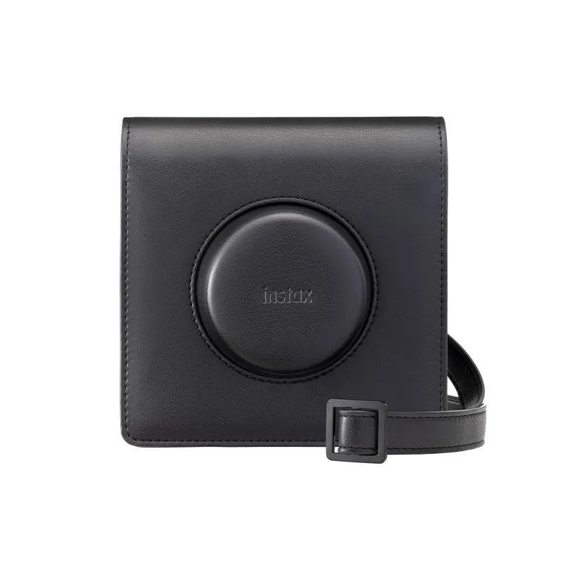 Custodia Fujifilm NEWinstax WIDE Evo Spalla Pelle Nera - immagine 1