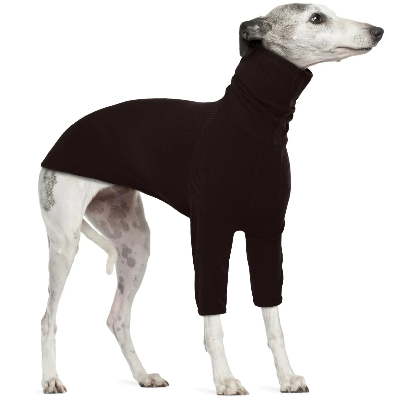 Maglione per Levriero, Giacca Levriero Pigiama Whippet Abbigliamento Levrieri Maglioncino Levriero(Marrone, XL) - immagine 1