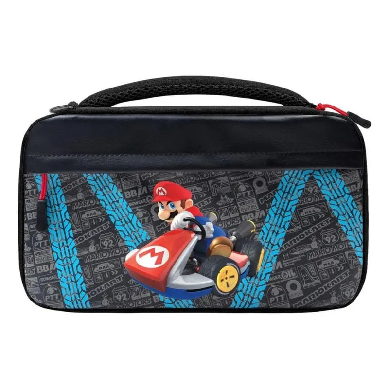 Custodia PDP Commuter GLOW Mario Kart Drift resistente Switch OLED Lite - immagine 1