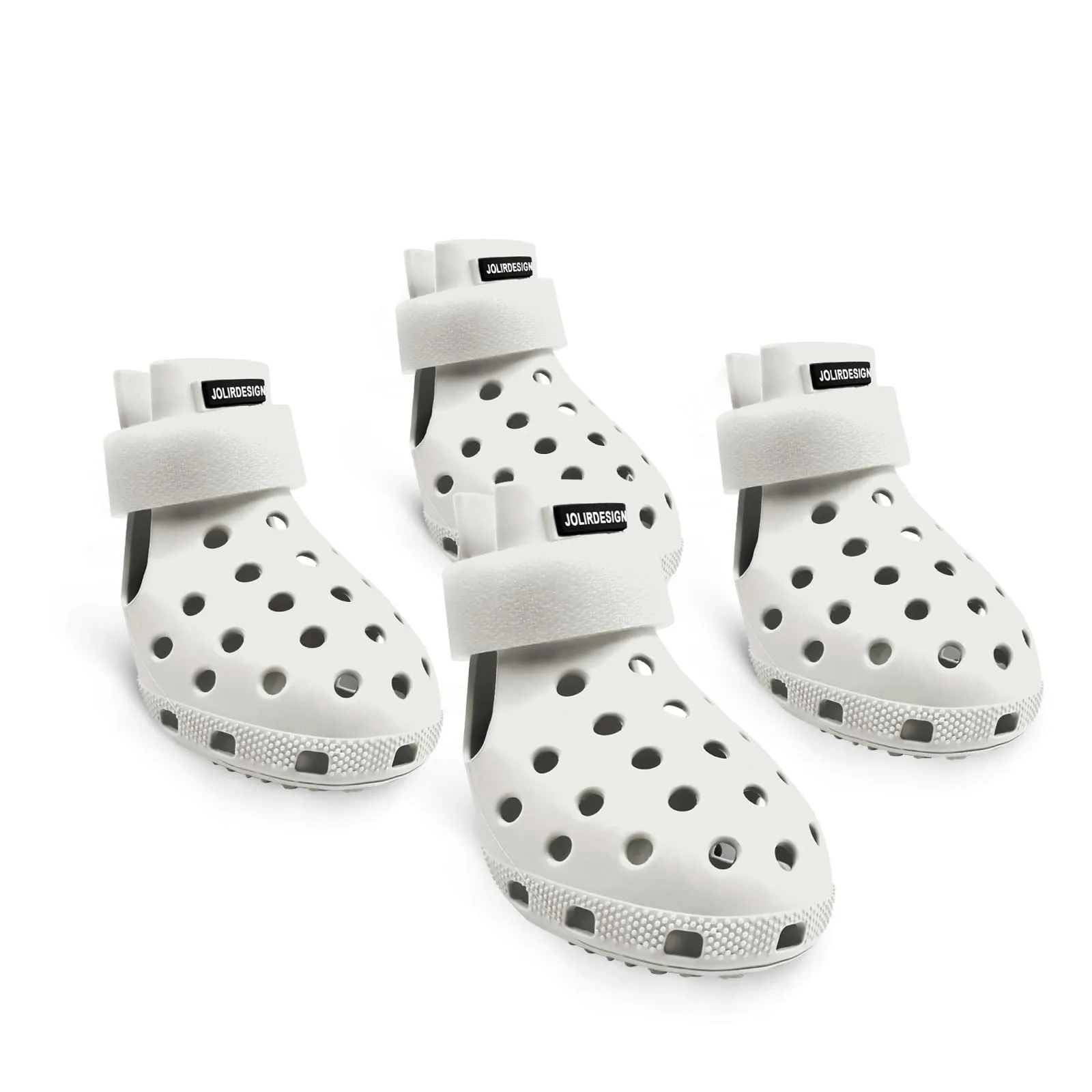 Scarpe per cani per pavimentazione calda, stivali per cani di taglia piccola, media e grande, protezioni per zampe, facili da indossare e togliere, antiscivolo, impermeabili, facili da pulire, per - immagine 1