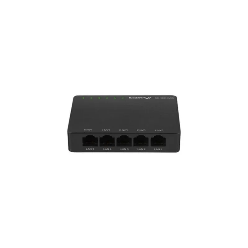 Switch Lanberg DSP2-1005-12V 5 porte Gigabit Ethernet Plug & Play - immagine 1