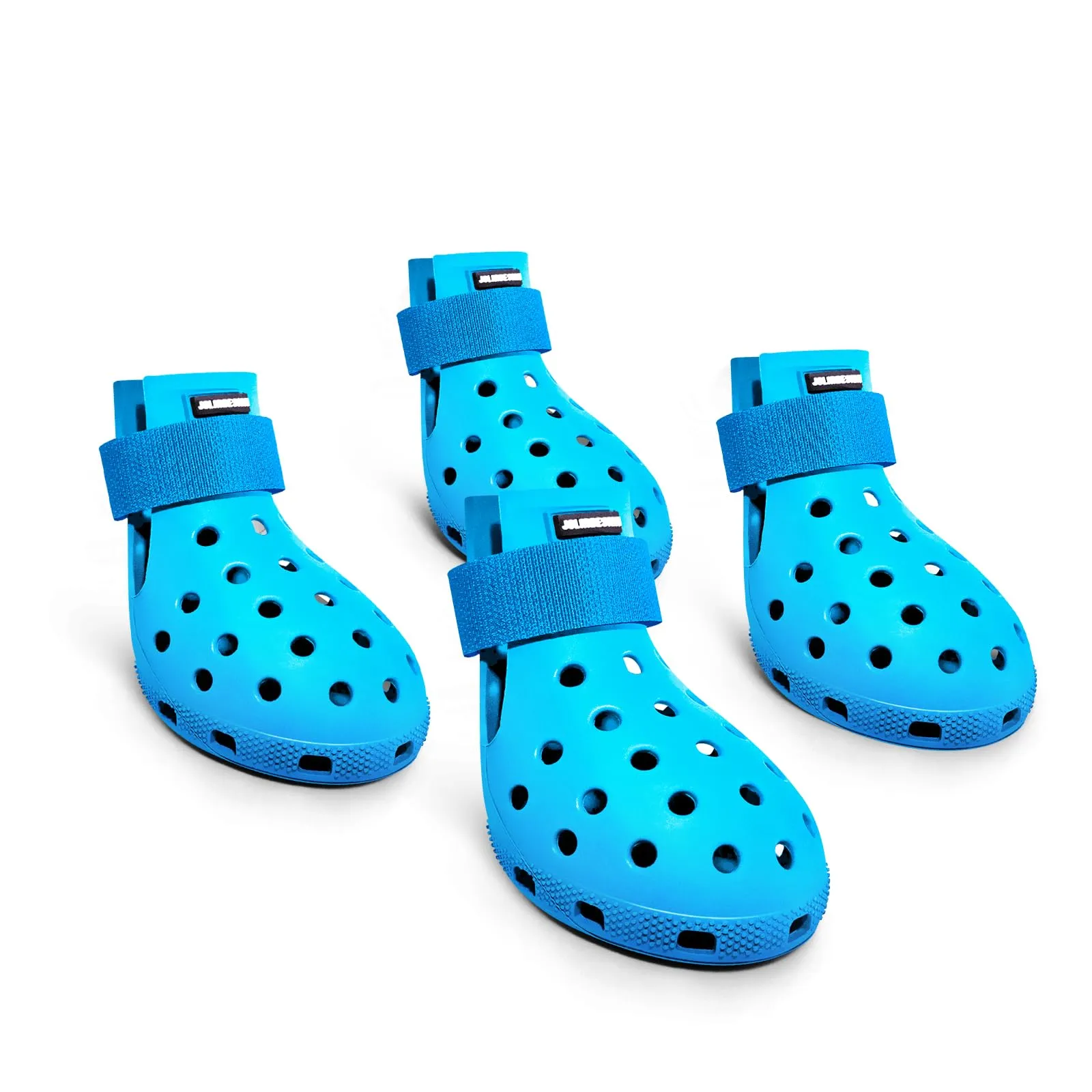 Scarpe per cani per pavimentazione calda, stivali per cani di taglia piccola, media e grande, protezioni per zampe, facili da indossare e togliere, antiscivolo, impermeabili, facili da pulire, per - immagine 1