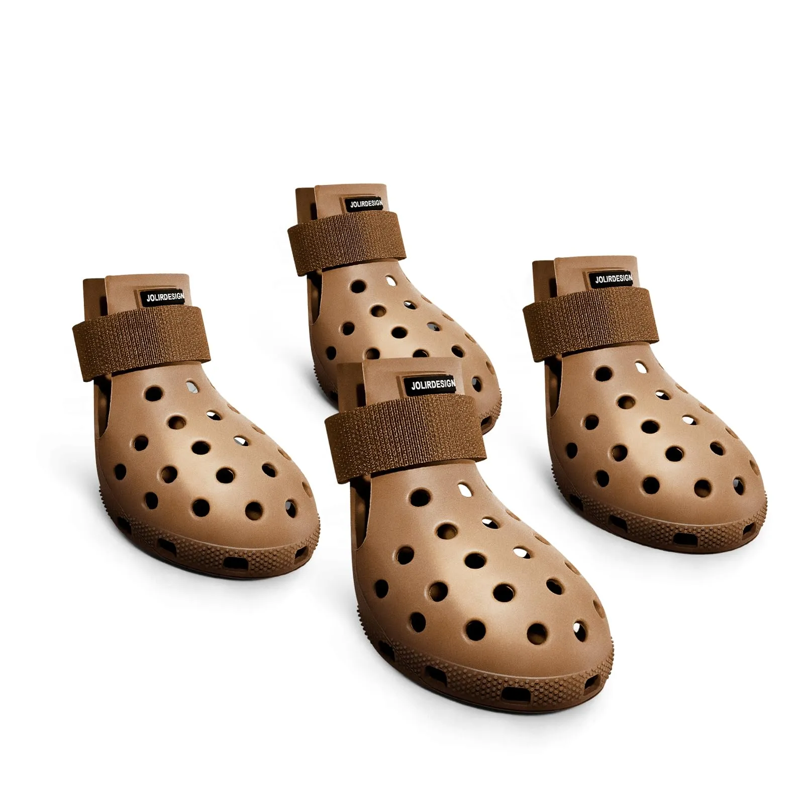 Scarpe per cani per pavimentazione calda, stivali per cani di taglia piccola, media e grande, protezioni per zampe, facili da indossare e togliere, antiscivolo, impermeabili, facili da pulire, per - immagine 1