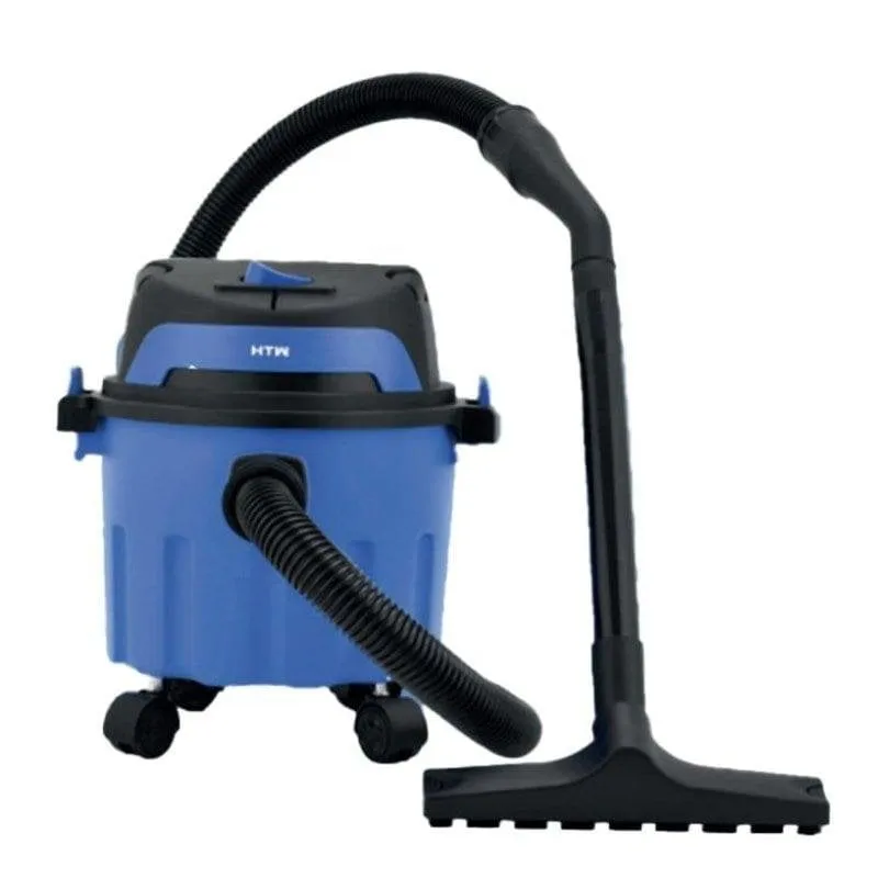 Bidone Aspiratutto HTW ASP10-WAD 1000W Secco e Umido Senza Sacco 10L Blu - immagine 1