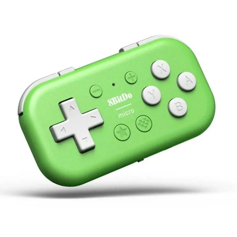 Gamepad 8Bitdo Micro Wireless Verde Compatibile Android Switch PC iOS USB-C - immagine 1