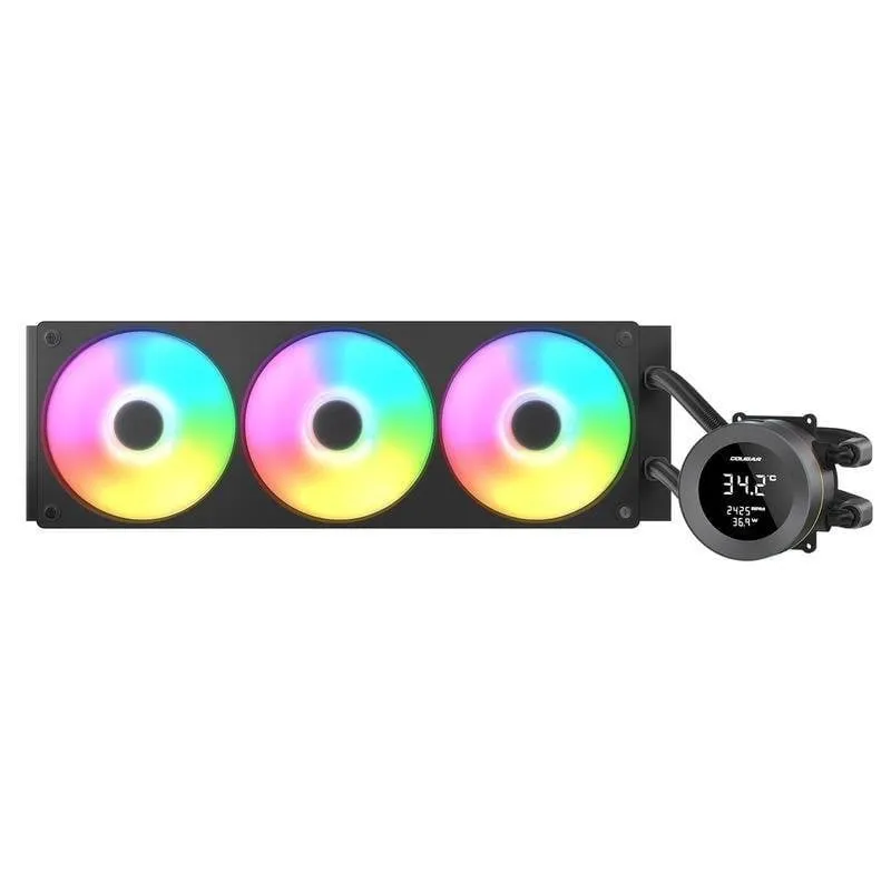 Refrigeración Líquida Cougar CGR-PSDVARGB-B-360 360mm 3 Ventiladores RGB PWM - immagine 1
