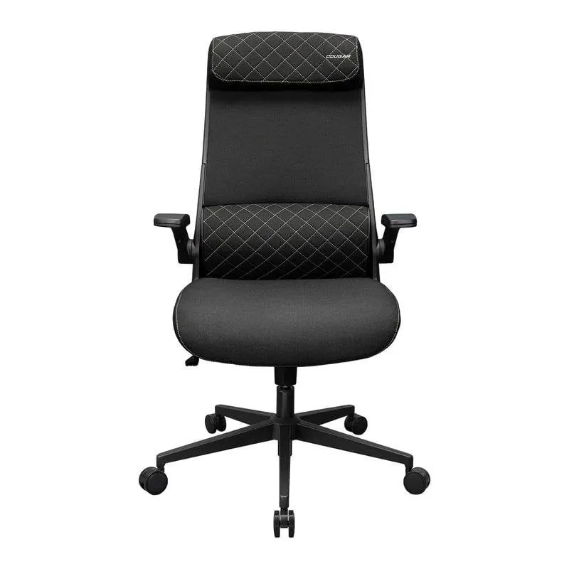Sedia da ufficio Cougar CGR-STD-BLB Tessuto nero ergonomica regolabile - immagine 1