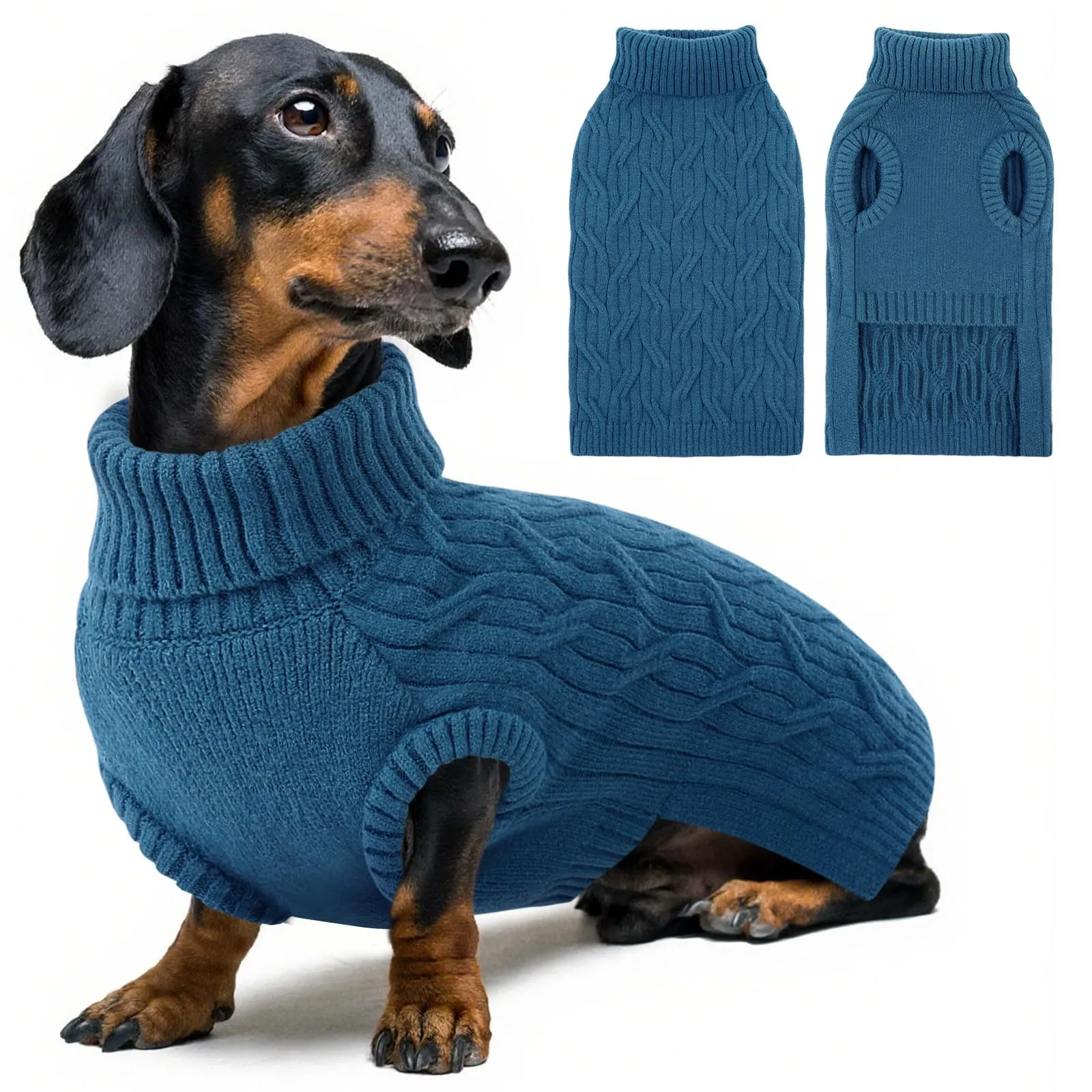 Queenmore Maglioncino Per Cani Piccoli - Vestiti Per Cani, Felpa Elastica - immagine 1
