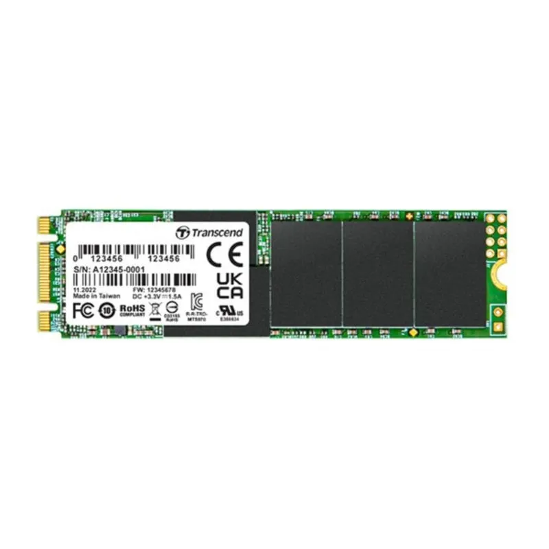 Disco Duro Transcend MTS970T 128GB SSD M.2 SATA 6 Gbit/s Encriptazione AES - immagine 1