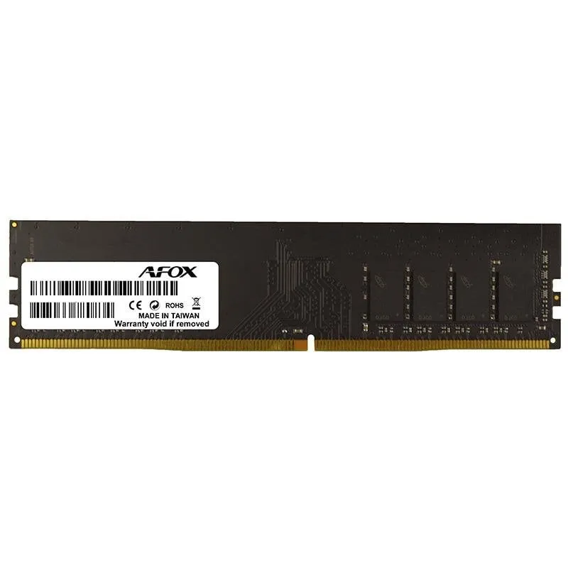 Memoria RAM Afox 16GB 1x16GB DDR4 3200MHz CL22 Single Channel Nero - immagine 1