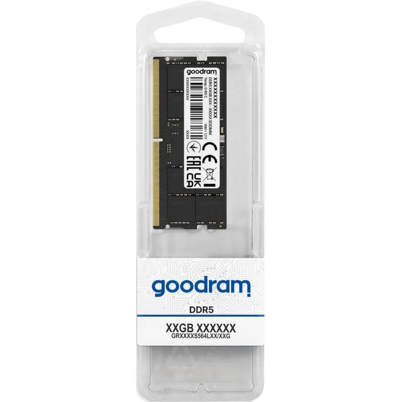 Memoria RAM Goodram GR4800S564L40S/16G 16GB 1x16GB DDR5 4800MHz CL40 SO-DIMM - immagine 1