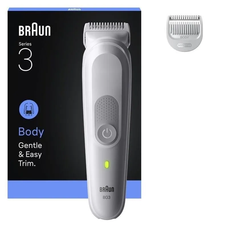 Rasoio Elettrico Corpo Braun Series 3 80789709 Senza Filo 80min Funzionamento a Umido Impermeabile - immagine 1