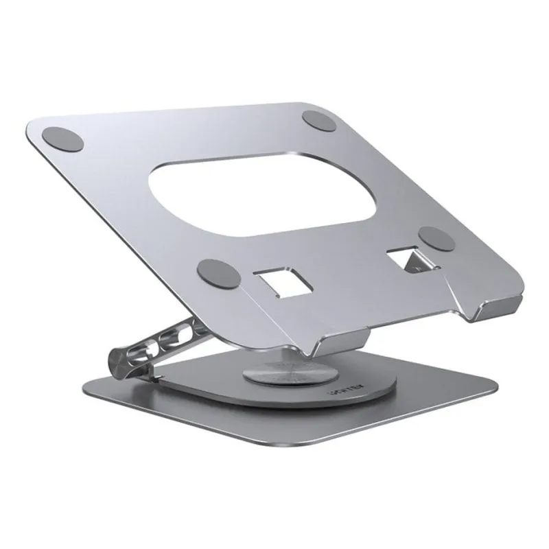 Supporto notebook Unitek OT180SL01 alluminio regolabile 10-16 pollici rotazione 360° - immagine 1