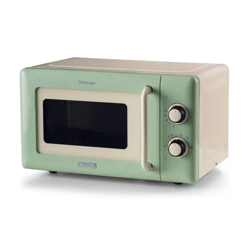 Microonde ARIETE Vintage Line 3960/04 20L 800W Funzione Defrost Verde - immagine 1