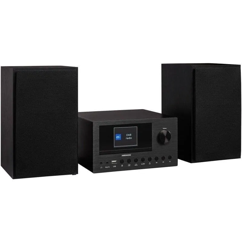 Microcatena Medion LIFE P85003 30W RMS Bluetooth 5.0 WiFi Radio DAB+ CD - immagine 1