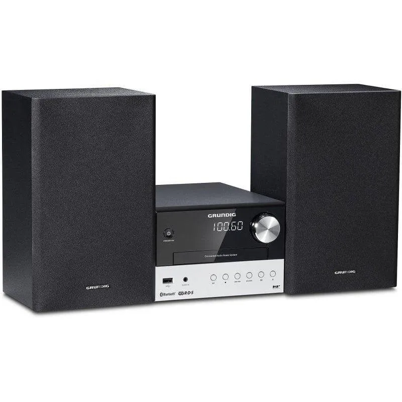 Microcatena Grundig CMS 3000 BT DAB+ 30W RMS Bluetooth CD USB FM DAB+ LED - immagine 1