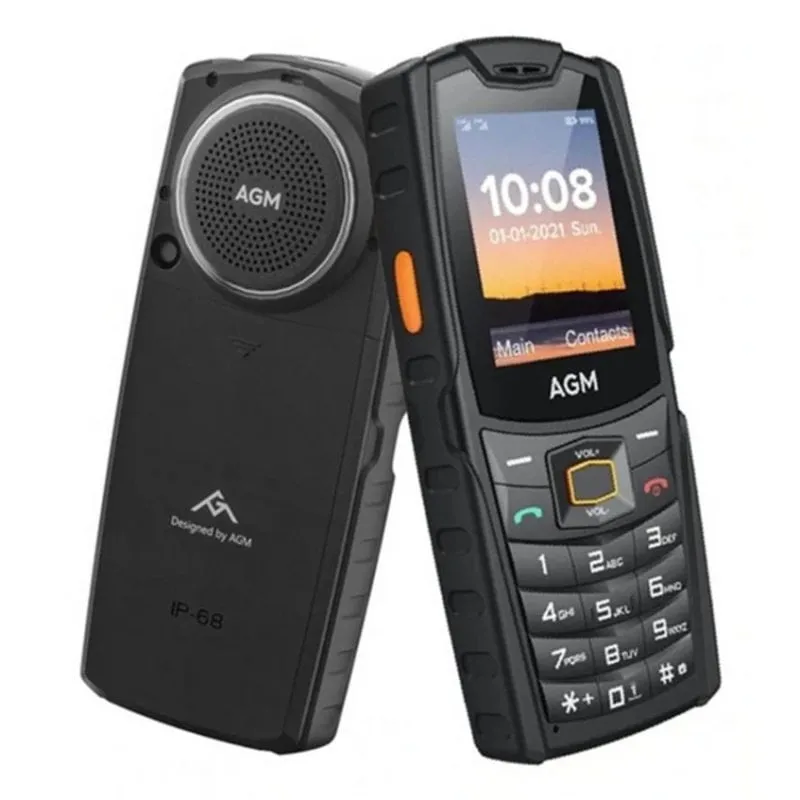 Telefono mobile AGM M6 Dual SIM 2.4 pollici 4G 2500mAh Nero - immagine 1