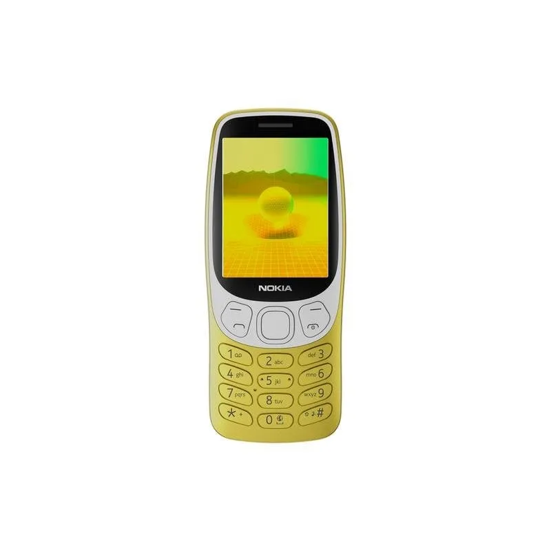 Telefono mobile HMD Nokia 3210 Dual SIM 4G 2.4 Gold 2MP Bluetooth - immagine 1