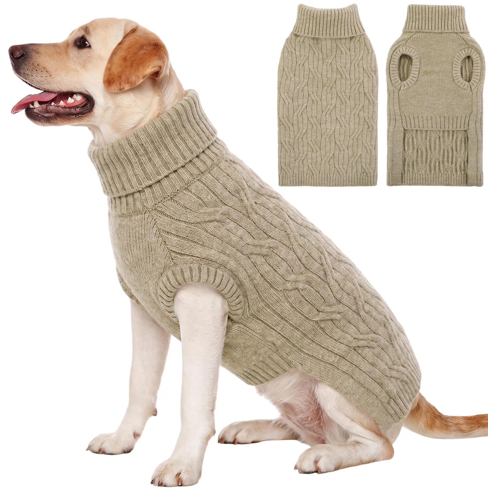 Queenmore Maglione Per Cani XL - Maglioni Di Natale, Abbigliamento Inverno - immagine 1