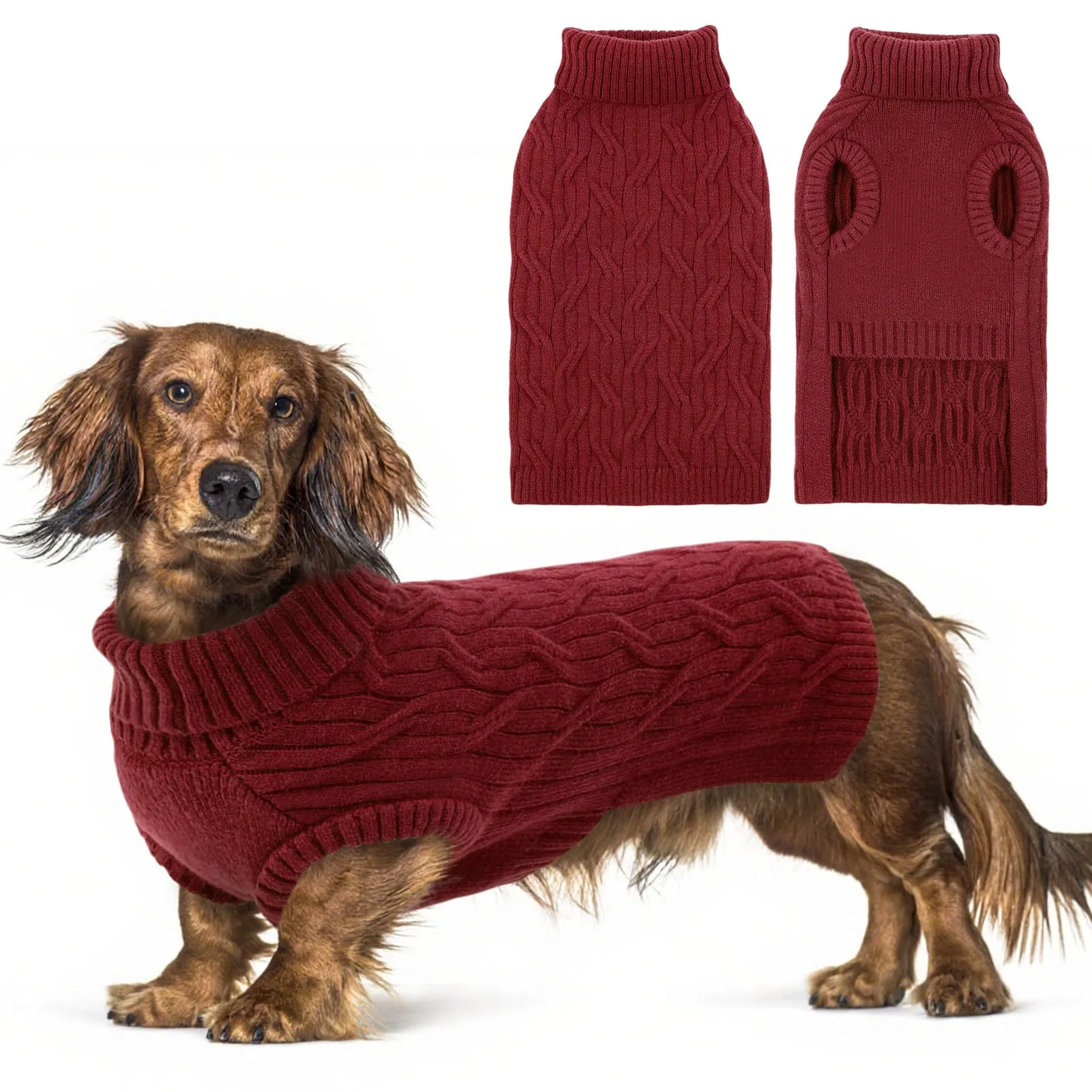 Queenmore Maglione Cane Grande - Maglioncino Cane Taglia Grande, Dolcevita - immagine 1