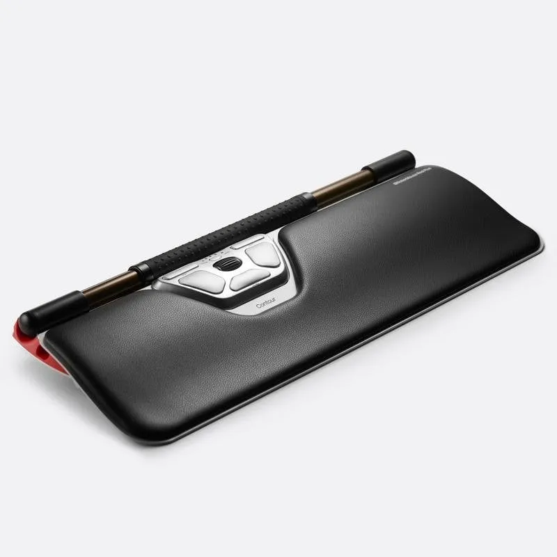 Ratón Contour Design CDRMRED20215 USB Tipo C 2800 DPI Nero Plata Ergonomico - immagine 1