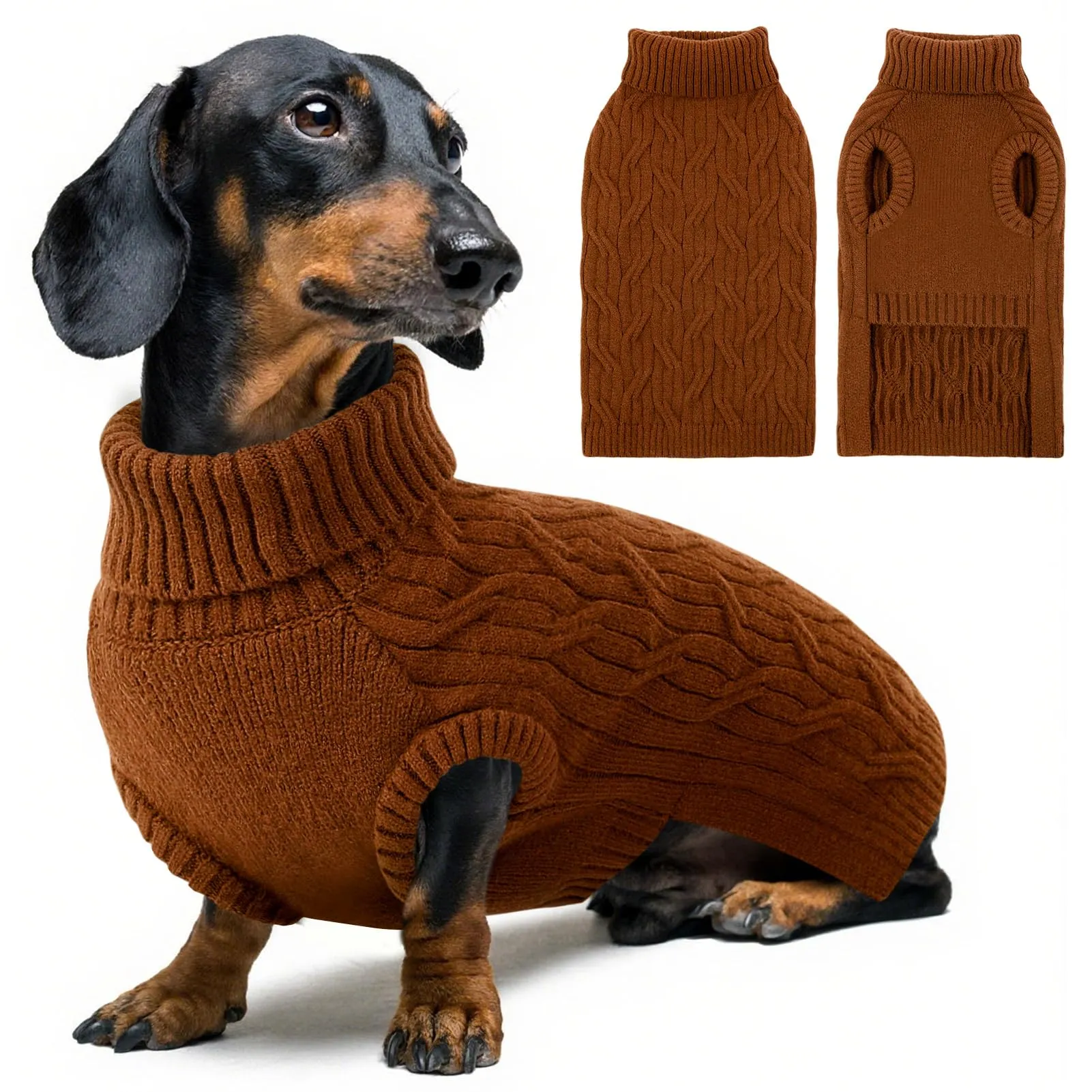 Queenmore Maglioncino Per Cani Piccoli - Vestiti Per Cani, Felpa Elastica - immagine 1