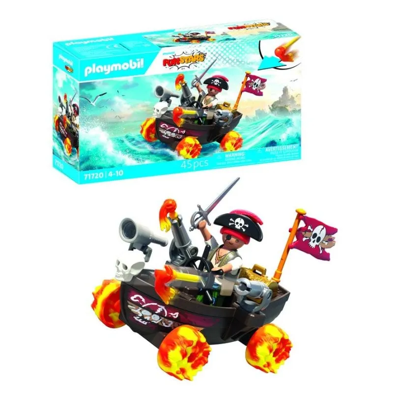 Set Giocattolo Playmobil 71720 Pirata Multicolore con Personaggio Incluso - immagine 1