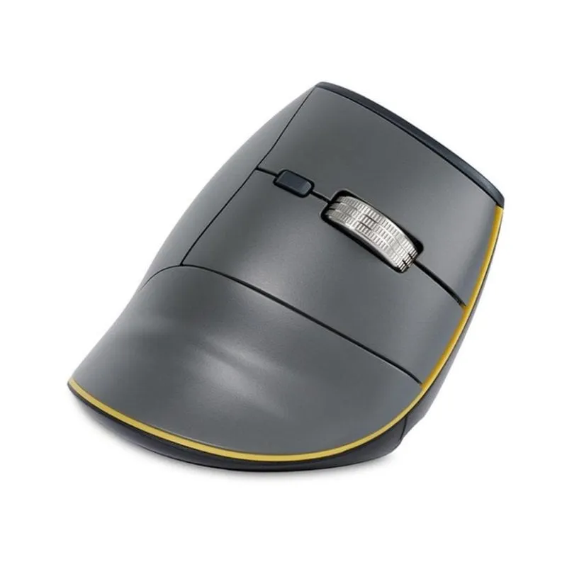 Ratón BakkerElkhuizen FastForward Wireless Bluetooth USB-C 500DPI Grigio Verticale - immagine 1