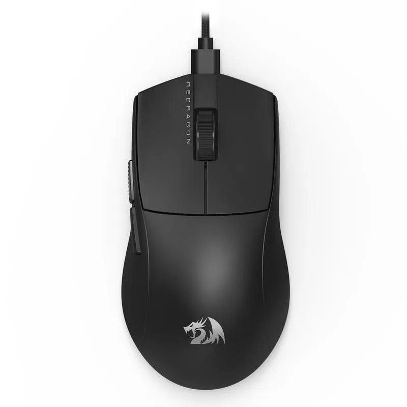 Mouse Redragon M724-1K K1NG Cablaggio USB Type-C 12400DPI Nero Ultralight RGB - immagine 1