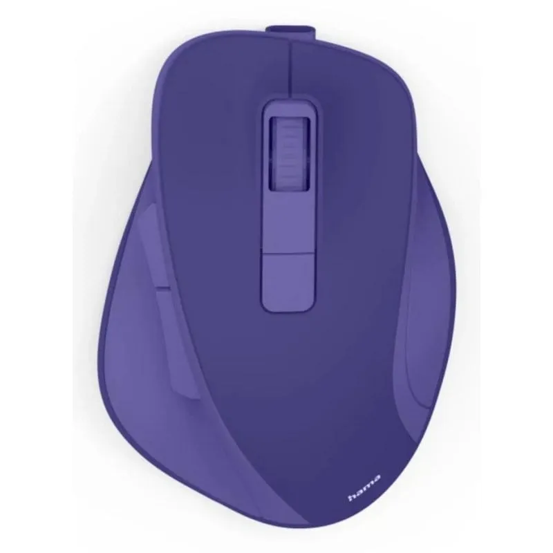 Mouse Hama WM-500 Wireless RF 1600DPI Blu Ergonomico Silenzioso USB-C - immagine 1