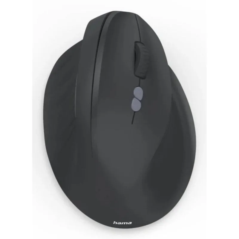 Mouse Hama EWM-500R Wireless Verticale 1800DPI Nero Ergonomico USB-C - immagine 1