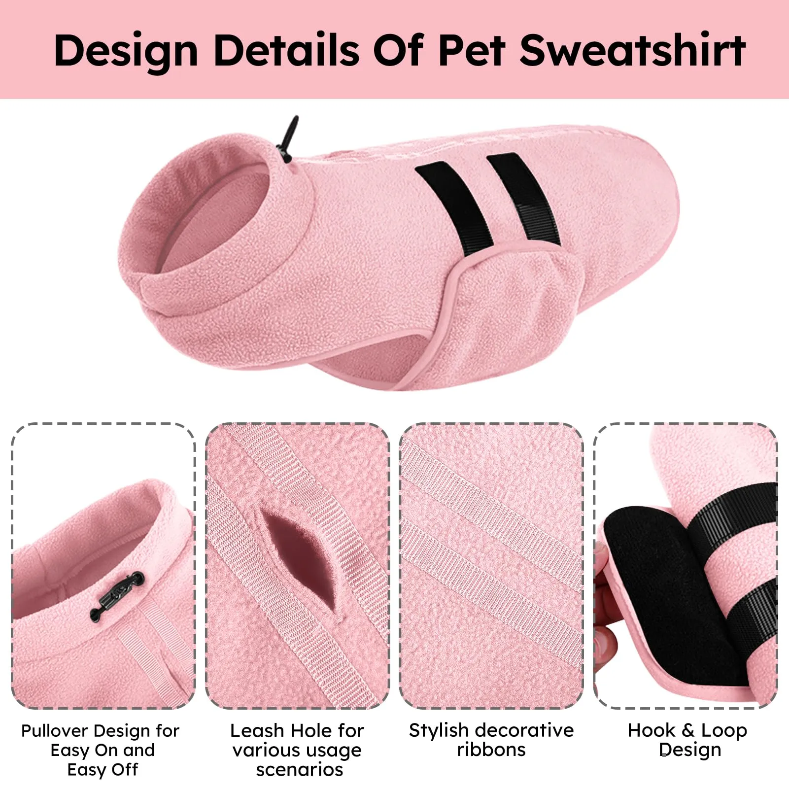 Queenmore Cappotto In Pile Per Bassotto Medio, Maglione Per Cani - immagine 4