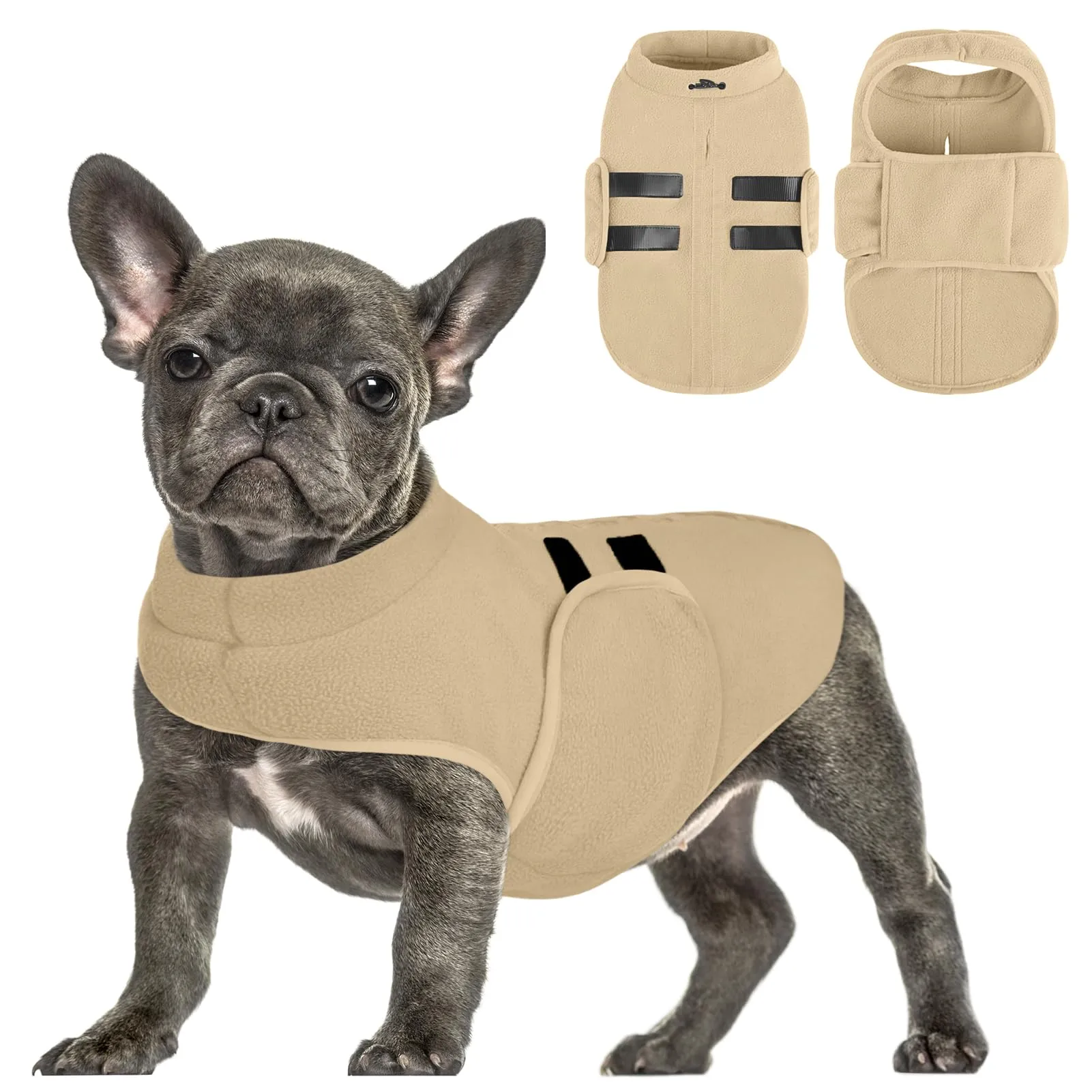 Queenmore Cappotto In Pile Per Bassotto Medio, Maglione Per Cani - immagine 1