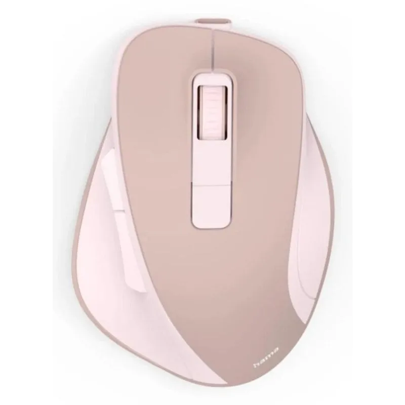 Mouse Hama WM-500 Wireless 1600 DPI Rosa Silenzioso Ergonomico - immagine 1