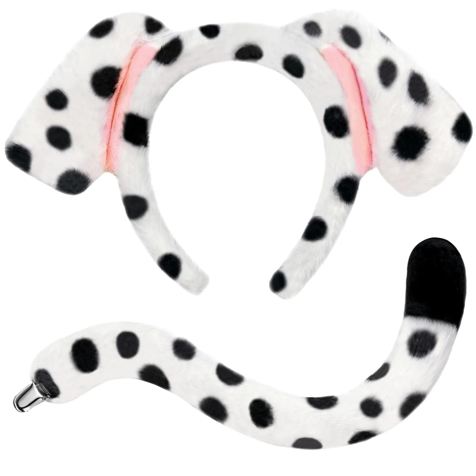 CATASTRBT Set di Accessori per Costume da Dalmata per Halloween Carnevale Feste Cosplay - immagine 1