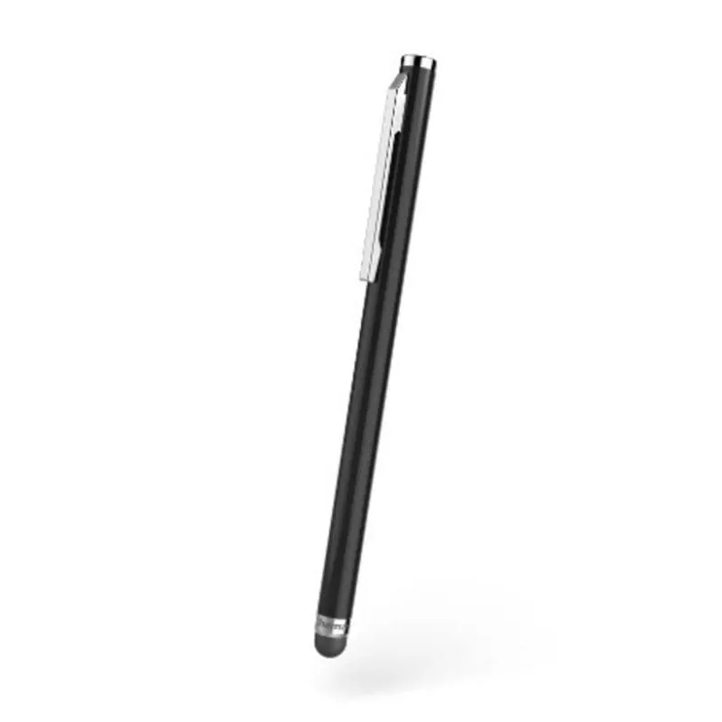 Penna digitale Hama Easy per tablet compatibili, corpo in alluminio, nera - immagine 1
