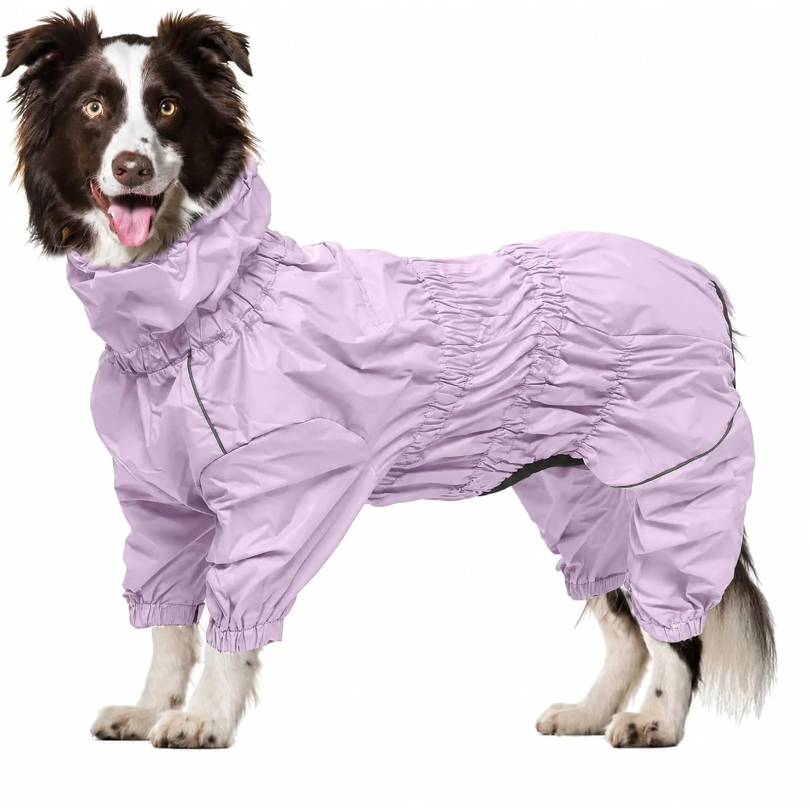 Geyecete - Cappotto impermeabile per cani, con gambe, leggero - immagine 1