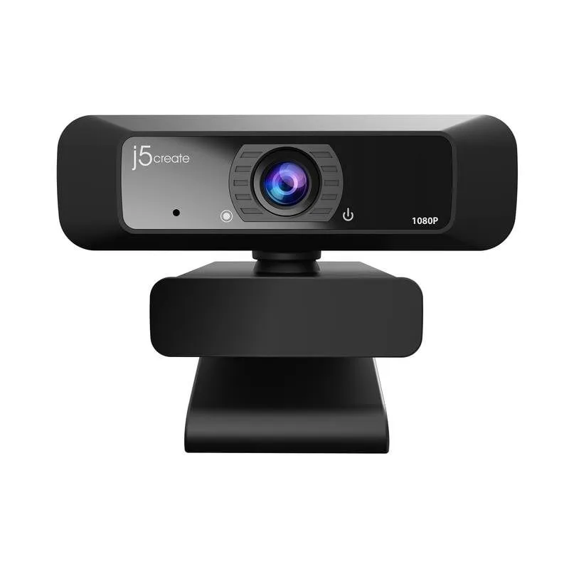 Webcam J5CREATE JVCU100-N HD USB rotazione 360° microfono integrato - immagine 1